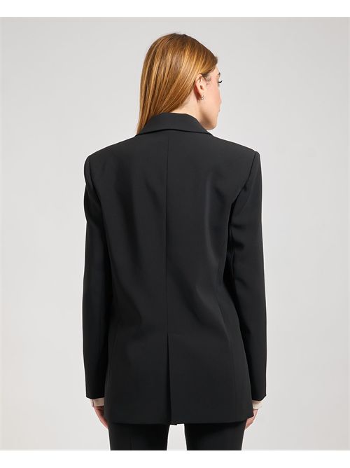 Blazer oversize donna Patrizia Pepe in crêpe PATRIZIA PEPE | 8S1456-A6F5K103